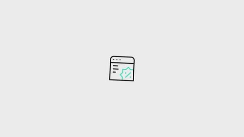 Business and Technology Animated Line Art UI Icons Pack