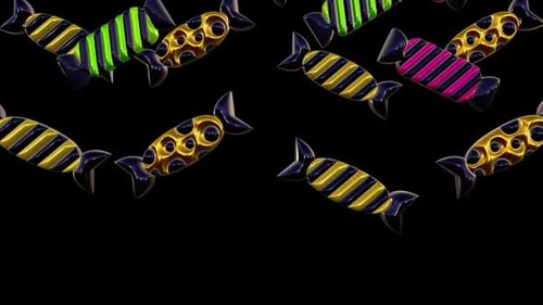Halloween Candy 3D Transition