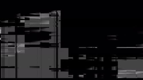 Colleción de corrupción: un fondo negro digital con un efecto de transición defectuoso