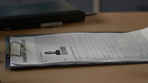 Approved Immigration Visa Application Paperwork