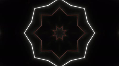 Luminous Neon Energy Background