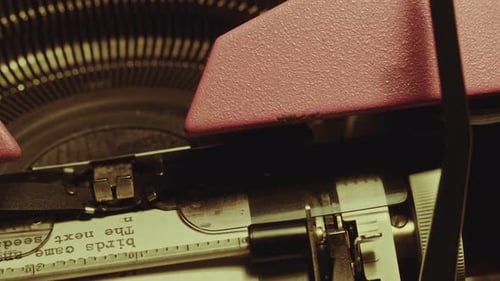 Writing a Novel with Retro Typewriter