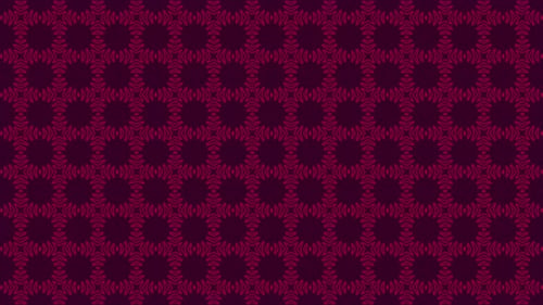 Abstract Geometric Pattern Loop in Magenta and Fuchsia