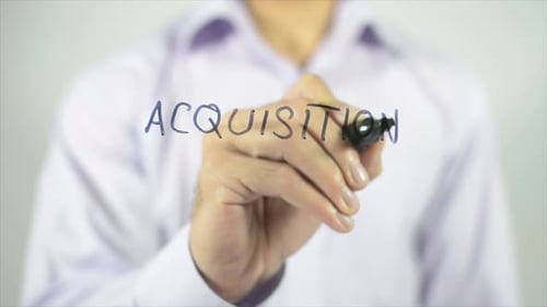 Acquisition, Writing on Screen