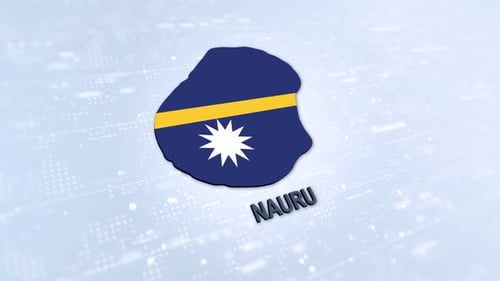 Nauru Karte