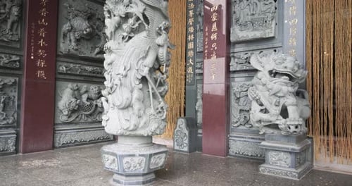 Entrance Gate To Linyuan Qingshuiwan Temple