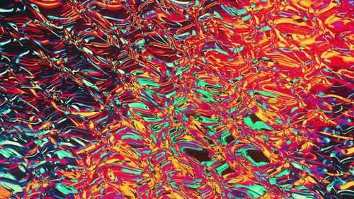 Psychedelische dynamische bunte Wellen