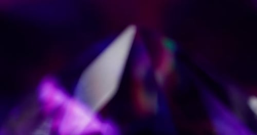 Blurred Diffraction Crystal Refraction Color Ray