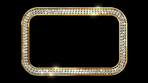 Diamond Rectangular Frame