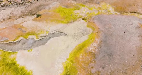 Hot Geothermal Spring Sipoholon Hot Spring Sumatra Indonesia