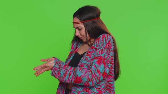 Woman Raising Hands Asking What Why Reason of Failure Anti Lifehacks ...