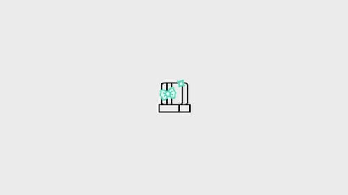 Animiertes Geschenksymbol