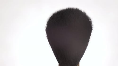 Make-up-Pinsel Nahaufnahme