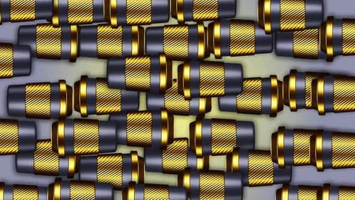 Animação em loop de ícones 3D da Takeaway Cup