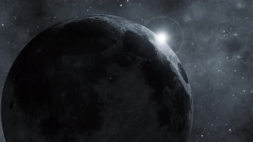 Glowing Sun 3d Moon Planet Galaxy