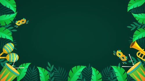Carnival Background Green