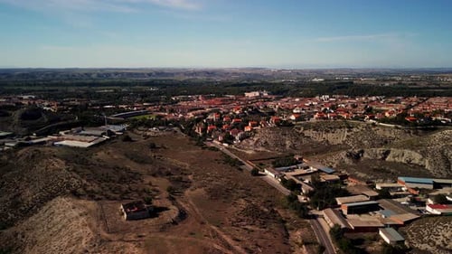 Town Of Aranjuez In Madrid From Above
