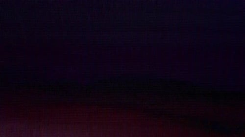 VHS glitch and tv noise overlay effect loop