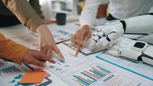 AI-powered assistant helping professionals analyze company performance and refin