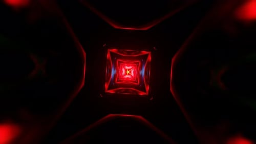 Rhythmic VJ Loop Abstract Neon Swirls Pulse in a Dance