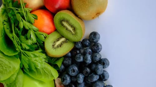 Products Containing Vitamin C Selective Focus