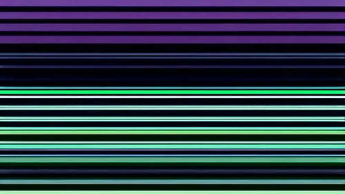 Abstract Corrupted Signal Glitch Horizontal Lines