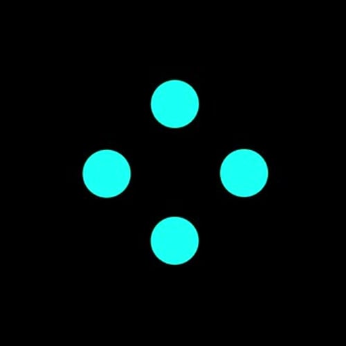 Animated Flat Design Circles Shape Transition Loop