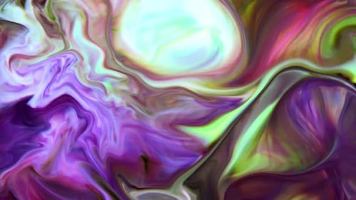 Colorful Abstract Fluid Patterns Swirling Background