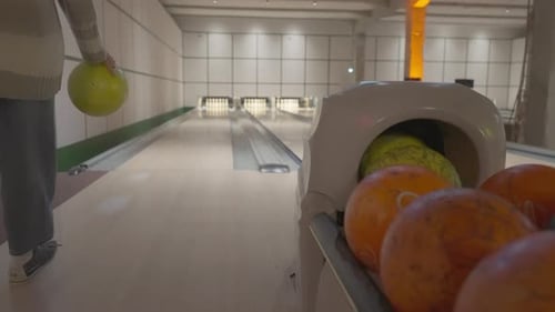 Woman Threw a Bowling Ball and Knocked Out a Strike