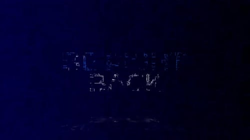 Écrans animés Be Right Back pour Stream Glitch Cyberpunk