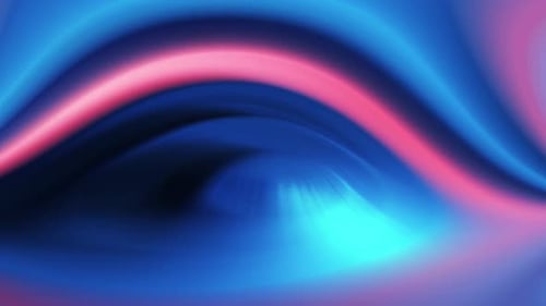 Abstract Fluid Wavy Colors Animation Background Loop