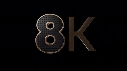 Logotipo Loop Gold 8k com reflexo brilhante com canal alfa