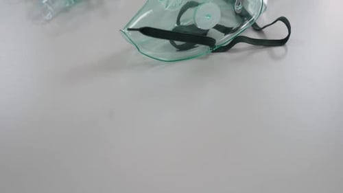 Production of Medical and Oxygen Breathing Masks View on the Ready Oxygen Masks
