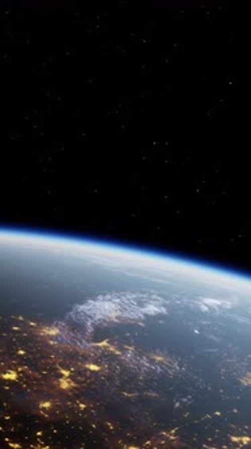 Earth From Space at Night