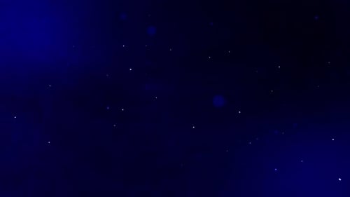 Particles Blue Background Loop