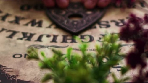 Man Is Playing With Spiritual Witchcraft Ouija Board 5