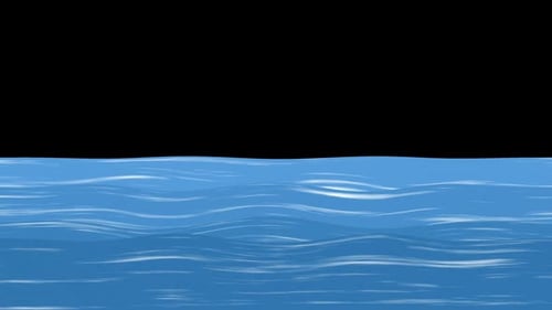 Seamless Looping Water Ripple Alpha Channel Background