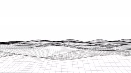 Schwarzer Quadratischer Wellen-Hintergrund