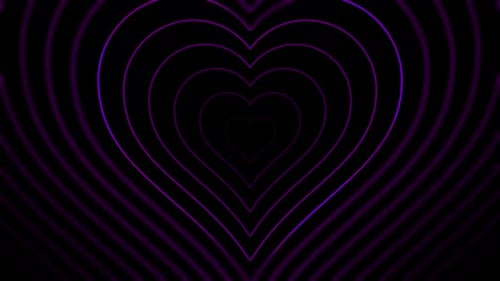 Loop Heart background animation