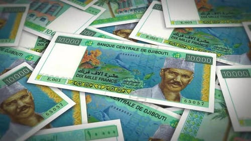 Djibouti 10,000 Franc Note