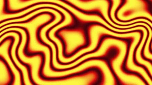 yellow and red colorful abstract pattern wavy digital amazing shiny liquid background