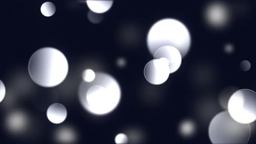 4k abstrakter Partikelwellen-Bokeh-Hintergrund — Loopbar