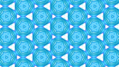 Abstract pattern on a mandala background