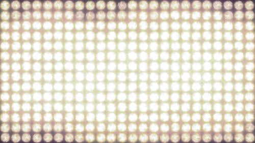 Glitch-Effekte an der Wand von Light Loop