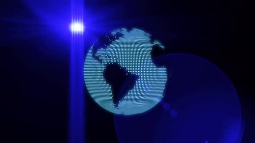 Antecedentes de noticias sobre tecnología y rotación del planeta Tierra. DVD 948