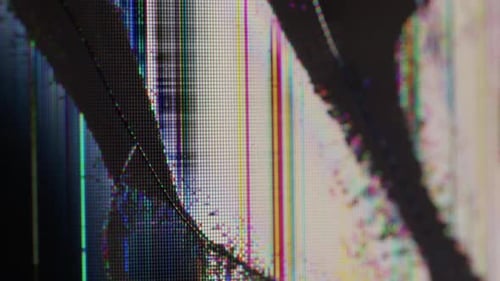Screen Failure Distorted Glitch Damaged Defocused