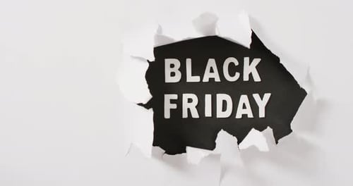 Dramatic Torn Reveal of Black Friday Message