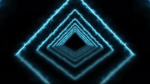 Electric neon tunnel