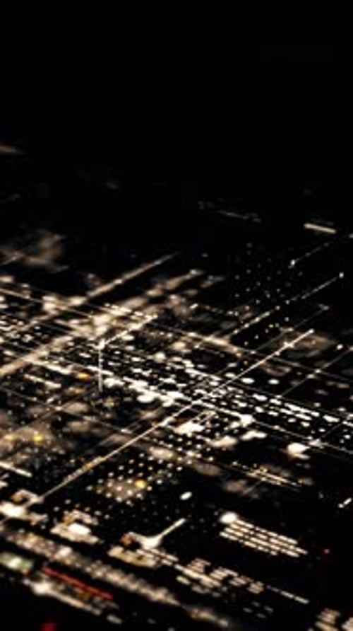 Futuristic Data Matrix Simulation Background 23