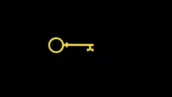 Key Icon Animation Video - Transparent, Backgrounds Motion Graphics ft ...